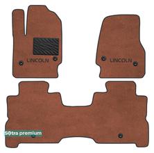 Двошарові килимки Sotra Premium Terracotta для Lincoln Navigator (mkIV)(1-2 ряд) 2018→ - Фото 1