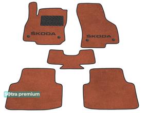 Двошарові килимки Sotra Premium Terracotta для Skoda Octavia (mkIV) 2020→ - Фото 1
