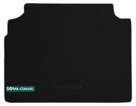 Двухслойные коврики Sotra Classic Black для Land Rover Defender (mkII)(L663)(110)(5 мест)(багажник) 2020→