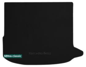 Двухслойные коврики Sotra Classic Black для Mercedes-Benz EQC (N293)(багажник) 2019→