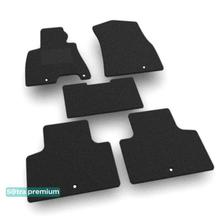 Двошарові килимки Sotra Premium Black для Genesis GV80 (mkI) 2020→