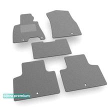 Двошарові килимки Sotra Premium Grey для Genesis GV80 (mkI) 2020→