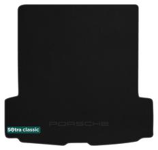 Двошарові килимки Sotra Classic 7mm Black для Porsche Taycan (mkI)(багажник) 2019→