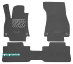 Двошарові килимки Sotra Premium Grey для Audi e-tron (mkI)(4 кліпси) 2018→ - Фото 1
