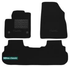 Двошарові килимки Sotra Classic 7mm Black для Cadillac XT6 (mkI) 2019→