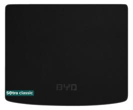 Двошарові килимки Sotra Classic 7mm Black для BYD Song Plus (mkI)(багажник) 2020→