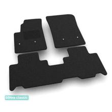 Двошарові килимки Sotra Classic 7mm Black для Maxus Euniq 5 (mkI)(7 місць)(1-2 ряд) 2019-2023