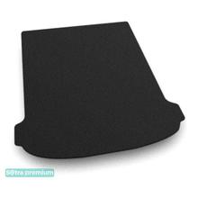Двошарові килимки Sotra Premium Black для Hongqi E-HS9 (mkI)(складений 3 ряд)(багажник) 2020→