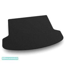 Двошарові килимки Sotra Premium Black для Skywell ET5 (mkI) 2020-2021; Skyworth EV6 (mkI) 2021→; Elaris Beo (mkI) 2021→ (багажник)