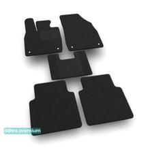 Двошарові килимки Sotra Premium Black для Audi Q5 e-tron (mkI) 2022→ (CN)