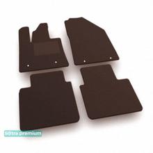 Двошарові килимки Sotra Premium Chocolate для Zeekr X (mkI) 2023→