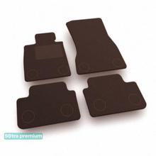 Двошарові килимки Sotra Premium Chocolate для BMW 5-series (G60) 2023→ / i5 (G60) 2023→