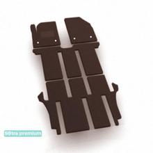 Двошарові килимки Sotra Premium Chocolate для Maxus Mifa 9 (mkI)(1-2-3 ряд) 2021→