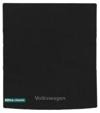 Двошарові килимки Sotra Classic 7mm Black для Volkswagen Passat (B8)(універсал)(багажник) 2014-2023