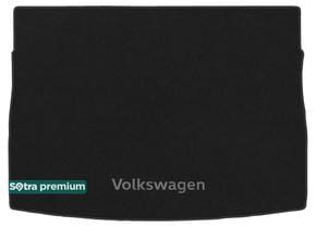 Двухслойные коврики Sotra Premium Graphite для Volkswagen Golf (mkVII)(Sportsvan)(багажник) 2014-2020