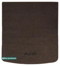 Двухслойные коврики Sotra Premium Chocolate для Audi A6/S6/RS6 (mkIV)(С7)(универсал)(багажник) 2011-2018