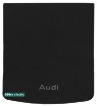 Двухслойные коврики Sotra Classic Black для Audi A6/S6/RS6 (mkIV)(С7)(универсал)(багажник) 2011-2018