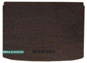 Двухслойные коврики Sotra Premium Chocolate для Suzuki Vitara (mkIV)(верхний)(багажник) 2015→