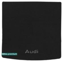 Двухслойные коврики Sotra Premium Graphite для Audi A4/S4/RS4 (mkIV)(B8)(универсал)(багажник) 2008-2016