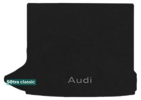 Двошарові килимки Sotra Classic 7mm Black для Audi Q3/RS Q3 (mkI)(верхній рівень)(без сетки)(багажник) 2011-2018