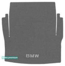 Двухслойные коврики Sotra Premium Grey для BMW 3-series (F30; F80)(седан)(багажник) 2012-2019