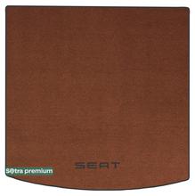 Двухслойные коврики Sotra Premium Terracot для Seat Leon (mkIII)(универсал)(багажник) 2012-2020