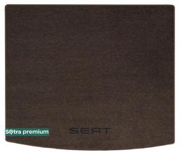 Двухслойные коврики Sotra Premium Chocolate для Seat Ateca (mkI)(без двухуровневого пола)(верхний)(багажник) 2016→
