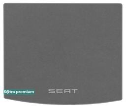 Двухслойные коврики Sotra Premium Grey для Seat Ateca (mkI)(без двухуровневого пола)(верхний)(багажник) 2016→ - Фото 1