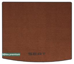 Двухслойные коврики Sotra Premium Terracot для Seat Ateca (mkI)(без двухуровневого пола)(верхний)(багажник) 2016→