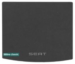 Двошарові килимки Sotra Classic 7mm Grey для Seat Ateca (mkI)(без дворівневої підлоги)(верхній)(багажник) 2016→