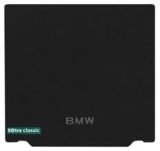 Двухслойные коврики Sotra Classic Black для BMW 5-series (F11)(универсал)(багажник) 2010-2017