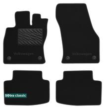 Двухслойные коврики Sotra Classic Black для Volkswagen Golf (mkVII)(Sportsvan) 2014-2020