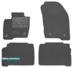 Двухслойные коврики Sotra Premium Grey для Ford Galaxy (mkIII) 2015-2022 / S-Max (mkII) 2015-2023 - Фото 1