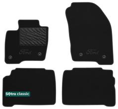 Двошарові килимки Sotra Classic 7mm Black для Ford Galaxy (mkIII) 2015-2022 / S-Max (mkII) 2015-2023