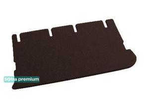 Двухслойные коврики Sotra Premium Chocolate для Seat Alhambra (mkI)(багажник) 1996-2010