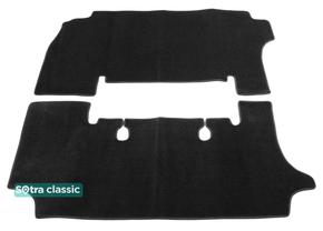 Двошарові килимки Sotra Classic 7mm Black для Toyota Previa (mkI)(2-3 ряд) 1990-1999
