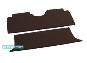 Двухслойные коврики Sotra Premium Chocolate для Seat Alhambra (mkI)(2-3 ряд) 1996-2010