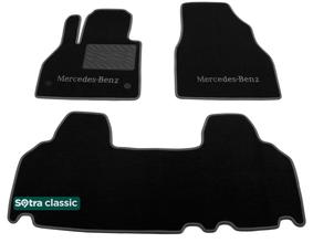Двухслойные коврики Sotra Classic Black для Mercedes-Benz Citan (W415) 2012-2021