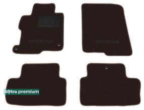 Двухслойные коврики Sotra Premium Chocolate для Honda Accord (mkIX)(CT)(купе) 2012-2017 (USA)