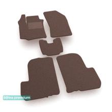Двошарові килимки Sotra Premium Chocolate для Dacia Lodgy (mkI) 2012-2021