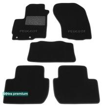 Двошарові килимки Sotra Premium Black для Peugeot 4007 (mkI) 2007-2012 - Фото 1