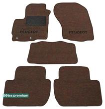 Двошарові килимки Sotra Premium Chocolate для Peugeot 4007 (mkI) 2007-2012 - Фото 1