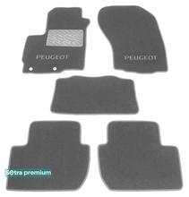 Двухслойные коврики Sotra Premium Grey для Peugeot 4007 (mkI) 2007-2012