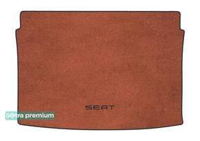 Двухслойные коврики Sotra Premium Terracot для Seat Arona (mkI)(багажник)(верхний) 2017→