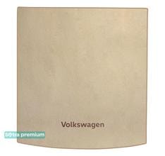 Двухслойные коврики Sotra Premium Beige для Volkswagen Golf (mkVI)(универсал)(багажник) 2008-2012