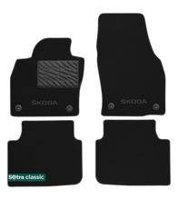 Двошарові килимки Sotra Classic 7mm Black для Skoda Scala (mkI) 2019→