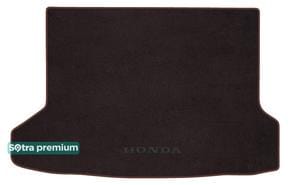 Двухслойные коврики Sotra Premium Chocolate для Honda HR-V (mkII)(без запаски)(багажник) 2013-2022