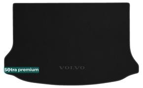 Двухслойные коврики Sotra Premium Graphite для Volvo V40 (mkII)(D2,D3,D4) 2012-2018; (T2,T3,T4) 2012-2019 (нижний уровень)(багажник)