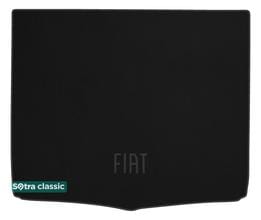 Двухслойные коврики Sotra Classic Black для Fiat Tipo (mkII)(хетчбэк)(багажник) 2015→