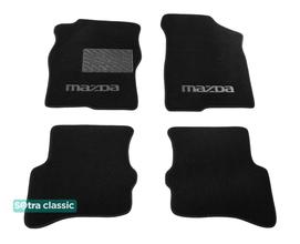Двошарові килимки Sotra Classic Black для Mazda 323F (mkVI)(BG) 1989-1994 - Фото 1